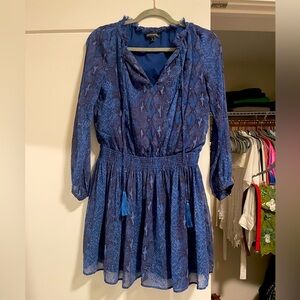 Banana Republic Snakeskin Dress, XS Petite